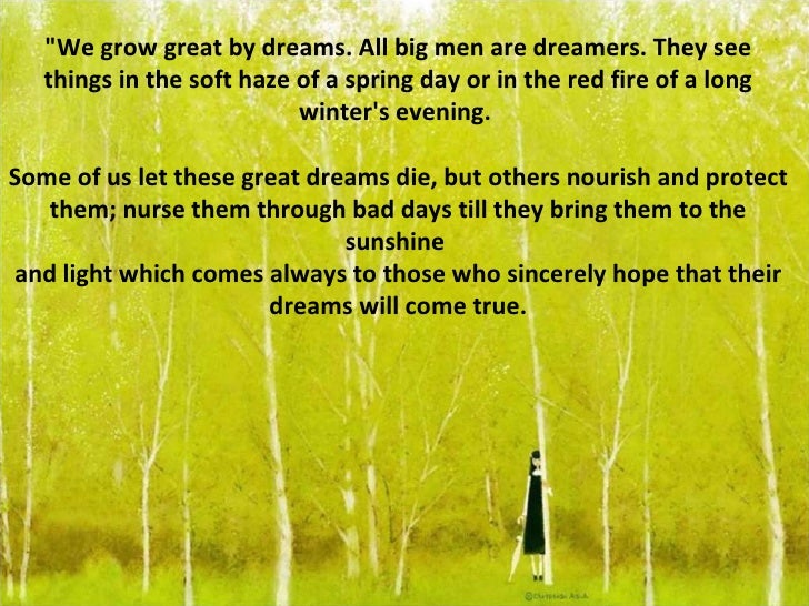 Quotes from dreamers