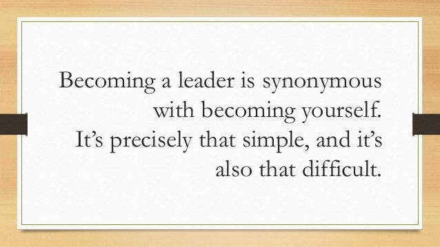 20 Remarkable Quotes from "On Becoming a Leader"