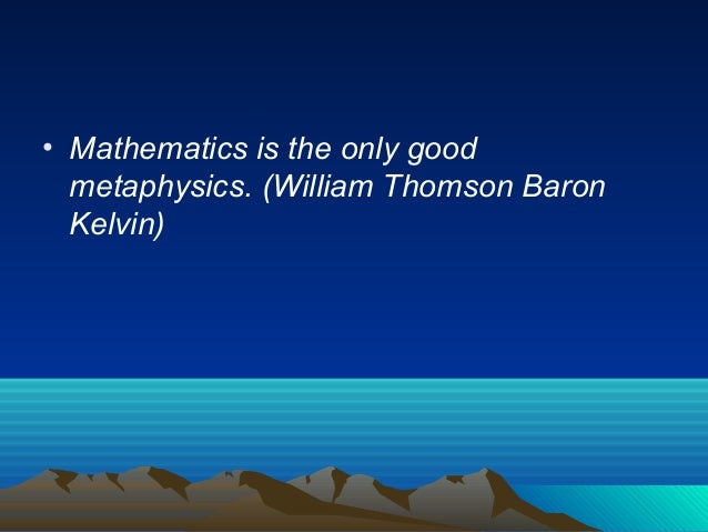 Quotes on mathematics