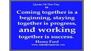 Quote Of The Day Teamwork Quotes Teamwork