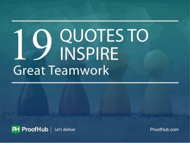 inspire teamwork