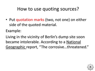 Quoting | PPT