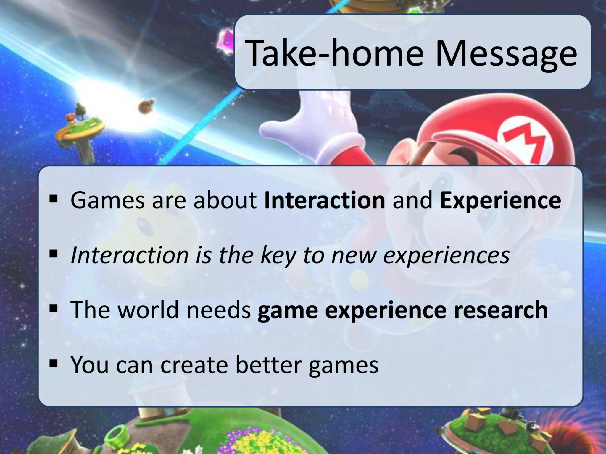 Quo Vadis 2008: Focus on your players - Interaction and Psychophysiology Talk