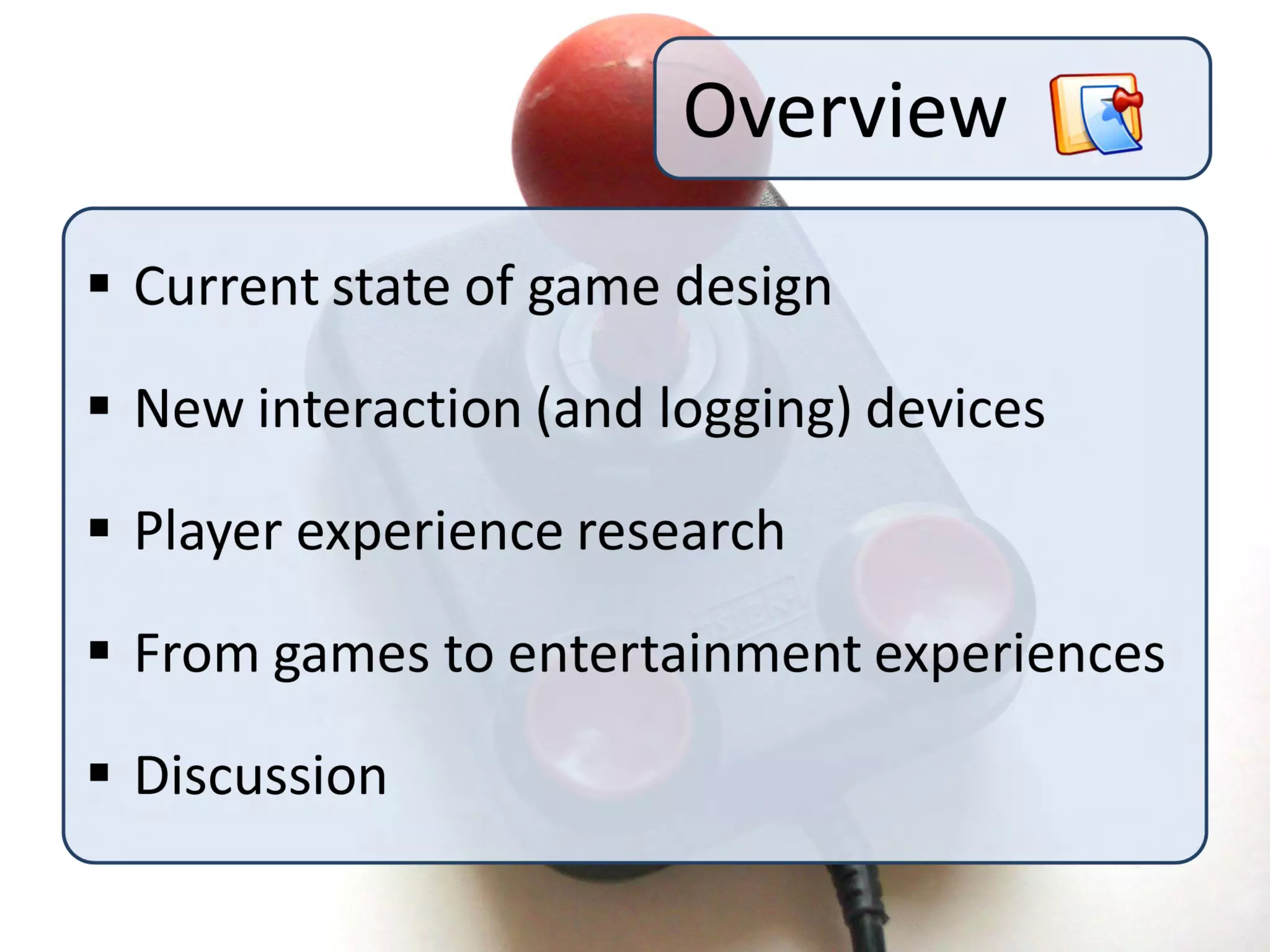 Quo Vadis 2008: Focus on your players - Interaction and Psychophysiology Talk