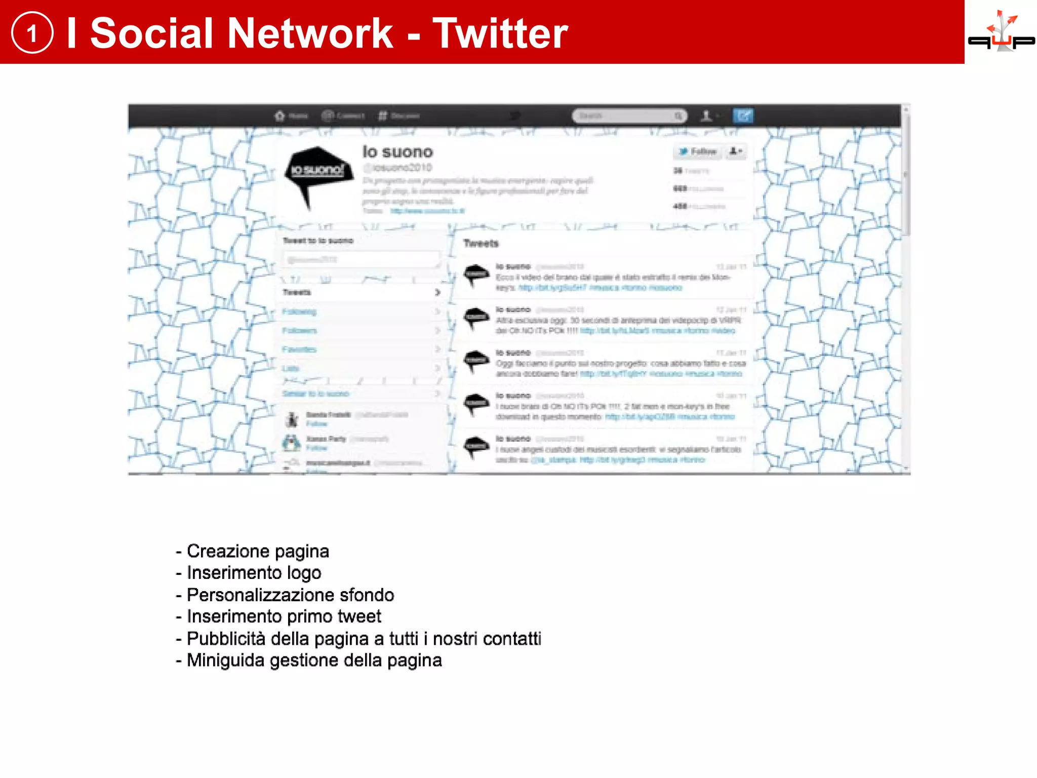 1   I Social Network - Twitter
 
