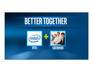 +	
CUSTOMERS	
BETTERTOGETHER	
INTEL	
 
