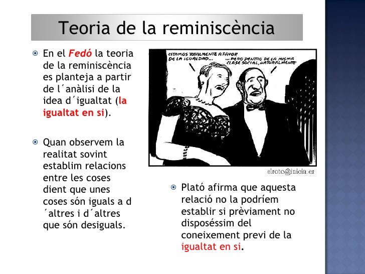 Teoria de la reminiscencia_teorias