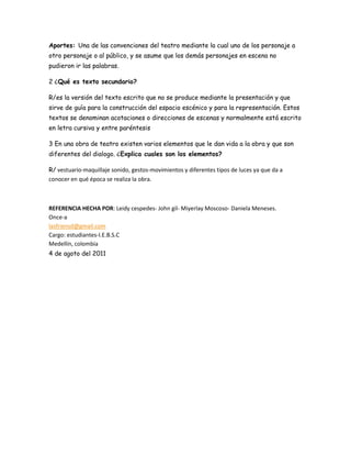 Qué quiere decir una interpretación explicita