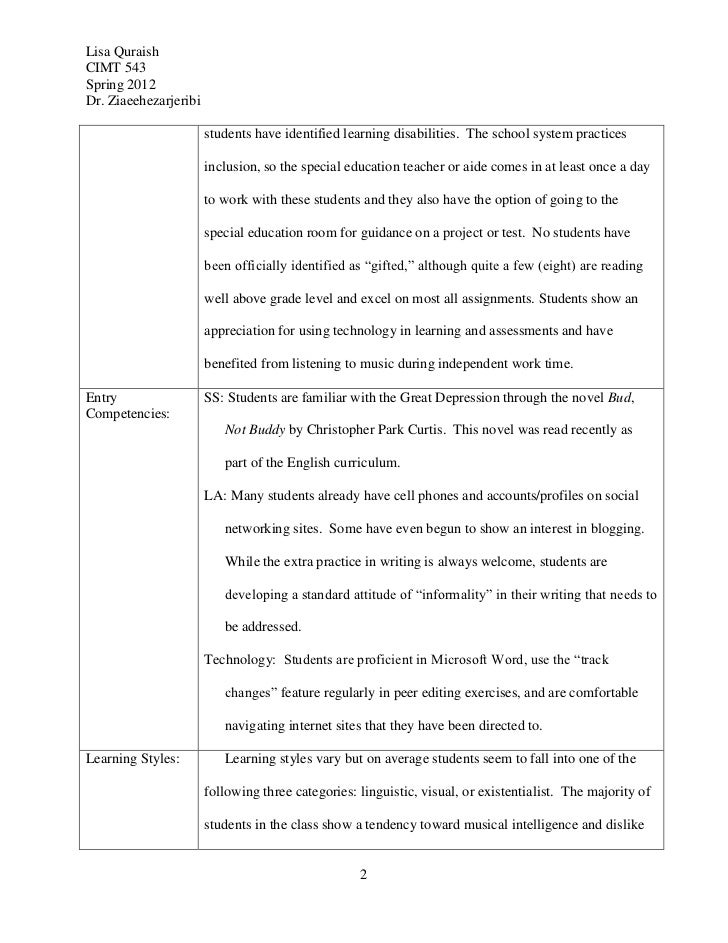Assure Lesson Plan