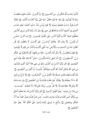 àMyϑ=Ÿ2 öΝÍκö=ã ôM¤)ym šÏ%©!$# ¨βÎ) ∩∈∪ zƒÎÅ£≈y‚ø9$# zÏΒ šχθä3tGsù «!$# ÏM≈tƒ$t↔Î/ (#θç/¤‹x.
    Î         nt

Ÿωöθn=sù ∩∠∪ zΟŠÏ9{$# z>#x‹yèø9$# (#ãρttƒ 4®Lym >πtƒ#u ‘≅à2 öΝåκøEu!%y` öθs9uρ ∩∉∪ tβθãΖÏΒ÷σãƒ Ÿω y7În/u‘
                   F

z>#x‹tã öΝåκ÷]ã $uΖ±x. (#θãΖtΒ#u !$£ϑ9 }§çΡθãƒ tΠöθs% ωÎ) !$pκß]≈yϑƒÎ) !$yγyèxuΖsù ôMuΖtΒ#u îπtƒös% ôMtΡ%x.
              t    ø t                 s

ÇÚö‘F{$# ’Îû tΒ zΒUψ y7•/u‘ u!$x© θs9uρ ∩∇∪ &Ïm 4’n<Î) ÷Λàι≈oΨ÷è−GtΒuρ $u‹÷Ρ‘‰9$# ο4θuŠysø9$# ’Îû Ä“÷“Ï‚ø9$#
                   t                 ö                                                  Í

C§øuΖ9 χ%x. $tΒuρ ∩∪ šÏΖÏΒ÷σãΒ (#θçΡθä3tƒ ®Lym }¨$¨Ζ9$# çνÌõ3è? |MΡr'sùr& 4 $·èŠÏΗsd öΝßγ=à2
      Ï š                                      4

≅è% ∩⊇⊃ ∪ βθè=É)÷ètƒ Ÿω Ï%©!# ’n?tã š[_Íh9$# ã≅yèøgs†uρ 4 «!$# ÈβøŒÎ*Î/ ωÎ) š∅ÏΒ÷σè? βr&
È         t             š     $         ô

tβθãΖÏΒ÷σãƒ ω 7Θöθs% tã ‘ä‹–Ψ9$#uρ àM≈tƒFψ$# Í_øóè? $tΒuρ 4 ÇÚö‘F{$#uρ ÅV≡uθ≈yϑ¡¡9$# ’Îû #sŒ$tΒ (#ρãÝàΡ$#
                          â

Νä3yètΒ ’ÎoΤÎ) (#ÿρãÏàtGΡ$$ù ö≅è% 4 ΟÎγ=ö6s% ÏΒ (#öθn=yz šÏ%©!# ÏΘ$−ƒr& Ÿ≅÷WÏΒ ωÎ) šχρãÏàtG⊥tƒ ö≅yγsù ∩⊇⊃⊇∪
                            s        ó Î                          $

ÆkΨçΡ $uΖŠn=tã $ˆ)ym y7Ï9≡x‹. 4 #θãΖtΒ#u šÏ%©!$#uρ $oΨn=ß™â‘ ÉdfuΖçΡ ¢ΟèO ∩⊇⊃⊄∪ šÌÏàtGΖßϑø9$# š∅ÏiΒ
         ø                  x (

tβρß‰7÷è? tÏ%©!# ß‰ç6ôã& ξsù Í_ƒÏŠ ÏiΒ 7e7x© ’Îû ÷ΛäΖä. βÎ) â¨$¨Ζ9$# $pκš‰r'¯≈tƒ ö≅è% ∩⊇⊃⊂∪ tÏΖÏΒ÷σßϑø9$#
     ç s         $       r I

∩⊇⊃⊆∪ ÏΖΒ÷σßϑ9# zÏΒ tβθä.r& ÷βr& ÝVÏΒé&uρ ( öΝ38©ùuθtGtƒ “Ï%©!$# ©!$# ß‰ç6ôãr& ôÅ3≈s9uρ «!$# ÈβρßŠ ÏΒ
      t Ï      ø$                     ö           ä

ÈβρßŠ ÏΒ äíô‰s? Ÿωuρ ∩⊇⊃∈∪ šÏ.Îô³ßϑø9$# š∅ÏΒ ¨sðθä3s? Ÿωuρ $Z‹ÏΖym ÈÏe$#Ï9 y7yγô_uρ óΟÏ%r& ÷βr&uρ

7ó¡|¡ôϑtƒ βÎ)uρ ∩⊇⊃∉∪ tÏϑ=≈©à9$# ziΒ #]ŒÎ) y7¯Ρ*sù |Mù=yèsù βÎ*sù ( x8•ÛØtƒ Ÿωuρ y7ãèxΖtƒ Ÿω $tΒ «!$#
y                          Î          Ï           Î

ÏµÎ/ Ü=ŠÅÁãƒ 4 Ï&Î#ôÒÏ9 ¨Š!#u‘ ξsù 9ösƒ¿2 x8÷ŠÌãƒ χÎ)uρ ( uθèδ ωÎ) …ã&s! y#Ï©%Ÿ2 Ÿξsù 9hÛØÎ/ ª!$#
                       x          Ÿ                                       ÿ

‘,ysø9# Νà2u!%y` ô‰% â¨$¨Ζ9$# $pκ‰r'¯≈tƒ ö≅è% ∩⊇⊃∠∪ ÞΟŠÏm§9$# â‘θàtóø9$# uθèδuρ 4 ÍνÏŠ$t6Ïã ôÏΒ â!$t±o„ tΒ
      $ ã           s             š

O$tΡr& $tΒuρ ( $pκö=æ ‘≅ÅÒƒ $yϑΡÎ*sù ≅|Ê tΒuρ ( ÏµÅ¡øuΖÏ9 “Ï‰tGöκu‰ $yϑ¯ΡÎ*sù 3“y‰tF÷δ$# Çyϑsù ( öΝä3În/§‘ ÏΒ
       !            nt     t    ¯ ¨

çöyz θèδuρ 4 ª!$# Νä3ts† 4®Lym É9ô¹$#uρ y7ø‹9Î) #yrθãƒ $tΒ ôìÎ7¨?$#uρ ∩⊇⊃∇∪ 9≅‹Å2uθÎ/ Νä3ø‹n=tæ
       u            z ø           ÷             s

                                                                                               ∩⊇⊃∪ tÏϑÅ3≈ptø:$#
                                                  ‫ﺳﻮرة: هﻮد‬
 