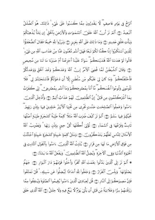 ã≅≈n=Ò9$# uθèδ šÏ9≡sŒ 4 &óx« 4’n?ã (#θç7|¡Ÿ2 $£ϑÏΒ tβρâ‘Ï‰ø)tƒ ω ( 7#¹%tæ BΘöθtƒ ’Îû ßw†Ìh9$#
                                   t                                    Ï

öΝä37Ïδ‹ƒ ù't±o„ βÎ) 4 d,ptø:$$Î/ uÚö‘F{$#uρ ÏN≡uθ≈yϑ¡¡9$# šYn=y{ ©!$# χr& ts? óΟs9r& ∩⊇∇∪ ß‰‹Ïèt7ø9$#
    ö õ ã               È

(#àσ¯≈xè‘Ò9$# tΑ$s)sù $YèŠÏΗsd ¬! #ρã—t/uρ ∩⊄⊃∪ 9“ƒÌ“yèÎ/ «!$# ’n?tã y7Ï9≡sŒ $tΒuρ ∩⊇∪ 7‰ƒÏ‰y` 9,ù=sƒ¿2 ÏNù'tƒuρ
        y                          ( t

4 óx« ÏΒ «!$# ÅU#x‹tã ôÏΒ $¨Ψtã tβθãΖøó•Β ΟçFΡr& ö≅yγsù $Yèt7s? öΝ3s9 $¨Ζà2 $¯ΡÎ) (#ÿρçy9õ3tGó™$# tÏ%©#Ï9
  &                                                                   ä

ÈŠÅs¨Β ÏΒ $uΖ9 $tΒ $tΡ÷y9|¹ ÷Πr& !$oΨôã“y_r& !$uΖøŠn=tã í#uθy™ ( öΝà6≈uΖ÷ƒy‰oλm; ª!$# $uΖ1y‰yδ öθs9 (#θä9$s%
<             s                          Ì                  !

ö/ä3›?‰tãρuρ Èd,ptø:$# y‰ãρ öΝà2y‰ãρ ©!$# χÎ) ãøΒF{$# zÅÓè% $£ϑs9 ß≈sÜø‹¤±9$# tΑ$s%uρ ∩⊄⊇∪
         u               ô u      t u

Ÿξsù ( ’Í< óΟçGö6yftGó™$$sù ÷Λlè?öθtãŠ βr& HωÎ) ?≈sÜù=ß™ ÏiΒ Νä3ø‹n=tæ u’Í< tβ%x. $tΒuρ ( öΝà6çFøn=÷zr'sù
                              ä      y

ßNöxŸ2 ’ÎoΤ) (  †ÅóÇßϑÎ/ ΟçFΡr& !$tΒuρ öΝà6ÅzÎóÇßϑÎ/ O$tΡr& !$¨Β ( Νà6|¡àΡr& (#þθãΒθä9uρ ’ÎΤθãΒθè=s?
             Î       Î

šÏ%©!$# Ÿ≅Åz÷Šé&uρ ∩⊄⊄∪ ÒΟŠÏ9r& ë>#x‹tã öΝßγs9 šÏϑÎ=≈©à9$# ¨βÎ) 3 ã≅ö7s% ÏΒ ÈβθßϑçGò2uõ°r& !$yϑÎ/

( óΟÎγn/u‘ βøŒÎ*Î/ $pκÏù tÏ$Î#≈yz ã≈pκ÷ΞF{$# $pκÉJøtrB ÏΒ “ÌøgrB ;M≈¨Ζy_ ÏM≈ysÎ=≈¢Á9$# (#θè=Ïϑtãuρ (#θãΖtΒ#u
       Î È

$yγè=¹r& Bπt7Íh‹sÛ ;οtyft±x. Zπt6ÍhŠsÛ Zπyϑ=. WξsWtΒ ª!$# z>ŸÑ y#ø‹x. ts? öΝs9r& ∩⊄⊂∪ íΝ≈n=y™ $pκÏù öΝåκçJ¨ŠÏtrB
     ô                                      Îx               u

ª!$# UôØo„uρ 3 $yγÎn/u‘ βøŒÎ*Î/ ¤Ïm ¨≅ä. $yγ=à2é& þ’ÎA÷σè? ∩⊄⊆∪ Ï!$yϑ¡¡9$# ’Îû $yγããösùuρ ×MÎ/$rO
     Û Î                 È                     n

M¨VGô_$# πsVÎ6yz >οyft±x. πsWÎ7yz >πyϑ=x. ã≅sVΒuρ ∩⊄∈∪ šχρã2x‹Gtƒ óΟßγ¯=yès9 Ä¨$¨Ψ=Ï9 tΑ$sWøΒF{$#
ô ç      >          t       7            Î       t                 t

’Îû ÏMÎ/$¨V9$# ÉΑöθs)ø9$$Î/ (#θãΖΒ#u Ï%©!$# ª!$# àMÎm6sVãƒ ∩⊄∉∪ 9‘#ts% ÏΒ $yγs9 $tΒ ÇÚö‘F{$# É−öθsù ÏΒ
                                 t    š

         ∩⊄∠∪ â!$t±tƒ $tΒ ª!$# ã≅yèøtƒuρ 4 šÏϑÎ=≈©à9$# !$# ‘≅ÅÒãƒuρ ( ÍοtÅzFψ$# †Îûuρ $u‹÷Ρ‘‰9$# Íο4θuŠptø:$#
                                                           ª

tΛγy_ ∩⊄∇∪ Í‘#uθt7ø9$# u‘#yŠ ΝßγtΒöθs% (#θ=ymr&uρ #ø. «!$# |Myϑ÷èÏΡ (#θä9£‰t/ tÏ%©!$# ’n<Î) ts? öΝs9r& *
  ©y                          ö                          ä

(#θãè−Gyϑ? ö≅è% 3 Ï&Î#‹Î7y™ tã (#θ=ÅÒ‹Ïj9 #YŠ#y‰Ρr& ¬! (#θè=yèy_uρ ∩⊄∪ â‘#ts)ø9$# š[ø♥Î/uρ ( $yγtΡöθn=óÁtƒ
         s                              ã

$£ϑΒ #θà)ÏΖãƒuρ nοθn=Á9$# (#θßϑŠÉ)ƒ (#θãΖtΒ#u tÏ%©!$# y“ÏŠ$t7ÏèÏj9 ≅è% ∩⊂⊃∪ Í‘$¨Ζ9$# ’n<Î) öΝà2uÅÁtΒ ¨βÎ*sù
   Ï (             4 ¢             ã

t,n={ “Ï%©!$# ª!$# ∩⊂⊇∪ î≅≈n=Åz ωuρ Ïµ‹Ïù ÓìøŠt/ ω ×Πöθtƒ u’ÎAù'tƒ βr& È≅ö6s% ÏiΒ Zπu‹ÏΡŸξtãuρ #vÅ™ öΝßγ≈uΖø%y—u‘
    y                           Ÿ
 