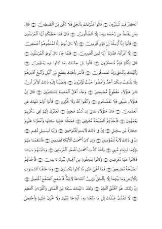 tΑ$s% ∩∈∈∪ šÏÜÏΖ≈s)ø9$# zÏiΒ ä3s? Ÿξsù Èd,ysø9$$Î/ y7≈tΡ¤±o0 (#θä9$s% ∩∈⊆∪ tβρãÏe±t6è? zΟÎ6sù çy9Å6ø9$#
                                                            ö

βθè=™ößϑ9$# $pκš‰r& öΝä3ç6ôÜyz $yϑù tΑ$s% ∩∈∉∪ šχθ—9!$Ò9$# ωÎ) ÏµÎn/u‘ Ïπyϑôm§‘ ÏΒ äÝuΖø)tƒ tΒuρ
t y      ø                         s                              ÿ

Ïèyϑô_r& öΝèδθ’foΨßϑ9 $¯ΡÎ) >Þθä9 tΑ#u ωÎ) ∩∈∇∪ šÏΒÍ÷g’Χ 7Θöθs% 4’n<Î) !$oΨù=Å™ö‘é& !$¯ΡÎ) (#þθä9$s% ∩∈∠∪
š                     s                   H

∩∉⊇∪ tβθè=y™ößϑ9# >Þθä9 tΑ#u u!%y` $£ϑn=sù ∩∉⊃∪ ÎÉ9≈tóø9$# zÏϑs9 $pκ¨ΞÎ)   !$tΡö‘£‰s% …çµs?r&tøΒ$# ωÎ) ∩∈∪
                ø$                                 š

∩∉⊂∪ χρçIôϑƒ ÏµŠÏù (#θçΡ%x. $yϑ/ y7≈oΨ÷∞Å_ ö≅t/ (#θä9$s% ∩∉⊄∪ tβρãx6Ζ•Β ×Πöθs% öΝä3¯ΡÎ) tΑ$s%
     š   t t                    Î

öΝèδ≈t/÷Šr& ôìÎ7¨?$#uρ È≅ø‹©9# zÏiΒ ìôÜÉ)Î/ y7Ï=÷δr'Î/ Î r'sù ∩∉⊆∪ šχθè%Ï‰≈|Ás9 $¯ΡÎ)uρ Èd,ysø9$$Î/ y7≈oΨ÷s?r&uρ
    t                         $       8                    ó

χr& øΒF{$# y7Ï9≡sŒ µø‹s9Î) !$oΨø‹ŸÒ%uρ ∩∉∈∪ βρãtΒ÷σè? ß]ø‹ym (#θàÒøΒ$#uρ Ó‰tnr& óΟä3ΖÏΒ ôMÏtGù=tƒ Ÿωuρ
   t               Ï               s        t

¨βÎ) tΑ$s% ∩∉∠∪ tβρçÅ³ö;Gó¡o„ ÏπoΨƒÏ‰yϑø9$# ã≅÷δr& u!%y`uρ ∩∉∉∪ tÅsÎ6óÁ•Β ×íθäÜø)tΒ ÏIωàσ¯≈yδ tÎ/#yŠ
                         t

Çtã y7yγ÷ΨtΡ öΝs9uρr& (#þθä9$s% ∩∉∪ Èβρâ“øƒéB Ÿωuρ ©!$# (#θà)¨?$#uρ ∩∉∇∪ ÈβθßsÒøs? Ÿξsù ’Å∀øŠ|Ê ÏIωàσ¯≈yδ
                                                                                Ÿ

öΝÍκEtõ3y™ ’Å∀s9 öΝåκΞ) 8ãôϑyès9 ∩∠⊇∪ t,Î#Ïè≈sù óΟçFΖä. βÎ) þ’ÎA$uΖt/ ÏIωσ¯≈yδ tΑ$s% ∩∠⊃∪ šÏϑn=≈yèø9$#
    Ì                 ¨Î x                                                   à

öΝÍκ=ã $tΡösÜøΒr&uρ $yγ=Ïù$y™ $pκu=≈tã $oΨù=yèyfsù ∩∠⊂∪ Ï%Îô³ãΒ èπsøŠÁ9$# ãΝåκøEx‹s{r'sù ∩∠⊄∪ tβθßγyϑ÷ètƒ
    ö nt                 n           Î                     t            y ¢

∩∠∉∪ AΟŠÉ)•Β ≅‹Î6|¡Î6s9 $pκΞ)uρ ∩∠∈∪ Ïÿ¿dœuθtGçΗø>Ïj9 ;M≈tƒUψ y7Ï9≡sŒ ’Îû ¨βÎ) ∩∠⊆∪ @≅ŠÉdfÅ™ ÏiΒ Zοu‘$y∨Ïm
             9             ¨Î        t

öΝåκ]Β $uΖϑ)tFΡ$$sù ∩∠∇∪ Ïϑ=≈sà9 Ïπs3÷ƒF{$# Ü=≈ptõ¾& tβ%x. βÎ)uρ ∩∠∠∪ tÏΖÏΒ÷σßϑù=Ïj9 ZπtƒUψ y7Ï9≡sŒ ’Îû ¨βÎ)
    ÷Ï ô s               t Î s                       r

$uΖÏF≈tƒ#u Νßγ≈oΨ÷s?#uuρ ∩∇⊃∪ tÎ=™ßϑ9$# ÌôfÏtø:$# Ü=≈ptõ¾r& z>¤‹x. ô‰s)s9uρ ∩∠∪ &Î7•Β 8Π$tΒÎ*Î7s9 $yϑåκ¨ΞÎ)uρ
            ö                         y ö ø

ãΝåκøEx‹{r'sù ∩∇⊄∪ šÏΖΒ#u $·?θã‹ç/ ÉΑ$t6Ågø:$# zÏΒ tβθçGÅs÷Ζtƒ (#θçΡ%x.uρ ∩∇⊇∪ tÅÊÌèãΒ $pκ÷]tã (#θçΡ%s3sù
        s               Ï                                                                 ÷

ÏN≡uθ≈yϑ¡9$# $oΨø)n=yz $tΒuρ ∩∇⊆∪ tβθç7Å¡õ3tƒ (#θçΡ%x. $¨Β Νåκ÷]tã 4o_øîr& !$yϑsù ∩∇⊂∪ tÏ⇔Î6óÁãΒ èπysøŠ¢Á9$#
        ¡

∩∇∈∪ Ÿ≅ŠÏϑgø:$# yxøÁ9$# Ëxxô¹$$ù ( ×πu‹?ψ sπtã$¡¡9$# χÎ)uρ 3 Èd,sø9$$Î/ ω) !$ϑåκs]øŠt/ $tΒuρ uÚö‘F{$#uρ
          p         ¢            s       ÏU                        y         Î y

tΛÏàyèø9$# tβ#uöà)9#uρ ’ÎΤ$sVyϑø9# ziΒ $Yèö7y™ y7≈oΨs?#u ô‰s)s9uρ ∩∇∉∪ ãΛÎ=yèø9$# ,≈¯=sƒø:$# uθèδ š−/u‘ ¨βÎ)
                     ø$             $ Ï                 ÷                                ß

ôÙ÷z$#uρ öΝÍκ=tã ÷βt“trB ωuρ óΟγΨiΒ $[_≡uρø—r& ÿÏµÎ/ $uΖ÷è−GtΒ $tΒ 4’n<Î) y7ø‹t⊥ø‹tã ¨β£‰ßϑs? Ÿω ∩∇∠∪
  Ï           ön       ø Ÿ       ß ÷Ï
 