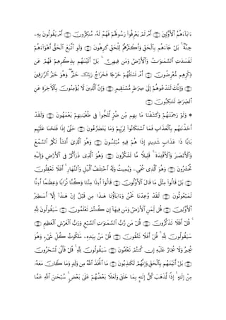 ÏµÎ/ tβθä9θà)ƒ Θr& ∩∉∪ šχρãÅ3ΨãΒ …çµs9 ôΜßγsù öΝçλm;θß™u‘ (#θèùÌ÷ètƒ óΟs9 ôΘr& ∩∉∇∪ t,Î!¨ρF{$# ãΝèδu!$t/#u
              t ô

Νèδ!#uθ÷δ& ‘,ysø9# yìt7©?$# Èθs9ρ ∩∠⊃∪ tβθèδÌ≈x. Èd,ysù=Ï9 ÷ΛèεçsYò2r&uρ Èd,ysø9$$Î/ Νèδu!%y` ö≅t/ 4 8π¨ΖÅ_
ö u       r       $              u

tã óΟγsù öΝÏδÌò2É‹Î/ Νßγ≈oΨ÷s?r& ≅t/ 4  ∅ÎγŠÏù tΒuρ ÞÚö‘F{$#uρ ÝV≡uθ≈yϑ¡¡9$# ÏNy‰|¡s9
      ß                             ö                                                  x

Ï%—≡§9$# çöyz uθèδuρ ( ×öyz šÎn/u‘ ßl#ty‚sù %[`öyz öΝßγè=t↔ó¡n@ ôΘr& ∩∠⊇∪ šχθàÊÌ÷è•Β ΝÏδÌø.ÏŒ
t Î

ã ÍοÅzFψ$$Î/ šχθãΖΒ÷σãƒ Ÿω tÏ%©!$# ¨βÎ)uρ ∩∠⊂∪ 5ΟŠÉ)tGó¡•Β :Þ≡uÅÀ 4’n<Î) öΝèδθããô‰tGs9 y7¯ΡÎ)uρ ∩∠⊄∪
Ç t t               Ï

                                                                               ∩∠⊆∪ šχθç7Å3≈uΖs9 ÅÞ≡uÅ_Ç9$#

ô‰s)s9ρ ∩∠∈∪ tβθßγyϑètƒ öΝÎγÏΖ≈uŠóèÛ ’Îû #θ’fn=©9 9hàÑ ÏiΒ ΝÎγÎ/ $tΒ $uΖøt±x.uρ öΝßγ≈oΨ÷Η¿qu‘ öθs9uρ *
      u             ÷            ø       (

ΝÍκ=ã $oΨóstFsù #sŒÎ) #¨Lym ∩∠∉∪ tβθãã§|ØtGtƒ $tΒuρ öΝÍκÍh5t9 (#θçΡ%s3tGó™$# $yϑsù É>#x‹yèø9$$Î/ Νßγ≈tΡõ‹yzr&
   ö nt                                                         Ï

ìôϑ¡¡9$# â/ä39 r't±Σr& ü“Ï%©!$# uθèδuρ ∩∠∠∪ tβθÝ¡Î=ö7ãΒ ÏµŠÏù öΝèδ #sŒÎ) >‰ƒÏ‰x© 5>#x‹tã #sŒ $/$t/
y            s

Ïµø‹s9)uρ ÇÚö‘F{$# ’Îû ö/ä.r&u‘sŒ “Ï%©!$# uθèδuρ ∩∠∇∪ tβρãä3ô±n@ $¨Β ξ‹Î=s% 4 nοy‰Ï↔øùF{$#uρ t≈|Áö/F{$#uρ
      Î                                                               W

šχθè=)÷ès? Ÿξsùr& 4 Í‘$yγ¨Ζ9$#uρ È≅ø‹©9$# ß#≈n=ÏG÷z$# ã&s!uρ àM‹Ïϑãƒuρ Ç‘tä† “Ï%©!$# uθèδuρ ∩∠∪ tβρç|³øtéB
     É                                                                    ø

$¯ΡÏr& $¸ϑ≈sàãuρ $/#tè? $¨Ζà2ρ $uΖ÷FÏΒ #sŒÏr& (#þθä9$s% ∩∇⊇∪ šχθä9¨ρF{$# tΑ$s% $tΒ Ÿ≅÷VÏΒ (#θä9$s% ö≅t/ ∩∇⊃∪
              Ï                 u

çÏÜ≈y™r& ωÎ) !#x‹≈yδ ÷βÎ) ã≅ö6s% ÏΒ #x‹≈yδ $tΡτ!$t/#uuρ ßøtwΥ $tΡô‰ããρ ô‰s)s9 ∩∇⊄∪ tβθèOθãèö7yϑs9
           H                                     ä                      Ï

! βθä9θà)‹y™ ∩∇⊆∪ šχθßϑ=÷ès? óΟFΖà2 βÎ) !$γŠÏù tΒuρ ÞÚö‘F{$# ÇyϑÏj9 ≅è% ∩∇⊂∪ šÏ9¨ρF{$#
¬ t      u             n       ç          y

∩∇∉∪ ËΛÏàèø9# Ä¸yèø9$# >u‘uρ Æìö7¡¡9$# ÏN≡uθ≈yϑ¡¡9$# >§‘ tΒ ö≅è% ∩∇∈∪ šχρã©.x‹s? Ÿξsùr& ö≅è% 4
          y $    ö

θèδρ &óx« Èe≅à2 ßNθä3=tΒ ÍνÏ‰u‹Î/ .tΒ ö≅è% ∩∇∠∪ šχθà)−Gs? Ÿξsùr& ö≅è% 4 ¬! šχθä9θà)u‹y™
u u                    w

šχρãysó¡è@ ’¯Τr'sù ö≅è% 4 ! šχθä9θà)u‹y™ ∩∇∇∪ tβθçΗs>÷ès? óΟçFΖä. χÎ) Ïµø‹n=tã â‘$pgä† Ÿωuρ çÅgä†
            4              ¬

…çµyèΒ šχ%Ÿ2 $tΒuρ 7$s!ρ ÏΒ ª!$# x‹sƒªB$# $tΒ ∩⊃∪ tβθç/É‹≈s3s9 óΟßγ¯ΡÎ)uρ d,ysø9$$Î/ Νßγ≈oΨ÷s?r& ö≅t/ ∩∇∪
     t                 u                                                     È

$£ϑã «!$# ≈ysö6ß™ 4 Ùè/ 4’n?ã öΝßγàÒ÷èt/ Ÿξyès9uρ t,n=y{ $yϑÎ/ ¥µ≈s9) ‘≅ä. |=yδs%©! #]ŒÎ) 4 >µ≈s9Î) ôÏΒ
   t      z          < ÷ t t                                         Î
 