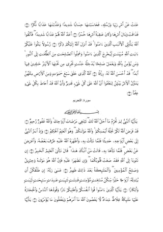 Quranالقران بالرسم العثماني - 
