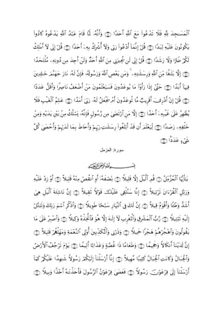 Quranالقران بالرسم العثماني - 