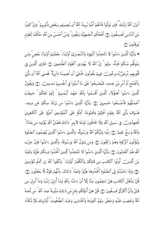 #ZÏWx. ¨βÎ)uρ 3 öΝÍκ5θçΡèŒ ÇÙèt7Î/ Νåκz:ÅÁƒ βr& ª!$# ß‰ƒÌãƒ $uΚ¯Ρr& öΝn=÷æ$$sù #öθ©9uθs? βÎ*sù ( y7ø‹s9Î) ª!$# tΑt“Ρr&
                      Í        ÷             ã                                     (

5Θθs)j9 $Vϑõ3ãm «!$# zΒ ß|¡ômr& tΒuρ 4 tβθäó7tƒ Ïπ¨ŠÎ=Îγ≈yfø9$# zΝõ3ßssùr& ∩⊆∪ tβθà)Å¡≈xs9 Ä¨$¨Ζ9$# zÏiΒ
  ö Ï                  Ï          ô            ö

                                                                                                          ∩∈⊃∪ tβθãΖÏ%θãƒ

tΒuρ 4 Ù÷è/ !$uŠÏ9ρ& öΝåκÝÕ÷èt/ ¢ u!$u‹Ï9ρr& #“t≈|Á¨Ζ9$#uρ yŠθåκuø9$# (#ρä‹Ï‚−Gs? Ÿω (#θãΨtΒ#u tÏ%©!$# $pκš‰r'¯≈tƒ *
        <  t â ÷ r                          ÷

’Îû zƒÏ%©!$# “utIsù ∩∈⊇∪ tÏϑÎ=≈©à9$# tΠöθs)ø9$# “Ï‰ôγtƒ Ÿω ©!$# ¨βÎ) 3 öΝåκ÷]ÏΒ …çµ¯ΡÎ*sù öΝä3ΖÏiΒ Νçλ°;uθtGtƒ

’ÎA'tƒ βr& ª!$# |¤yèsù 4 ×οÍ←!#yŠ $oΨt7ÅÁè? βr& #y´øƒwΥ tβθä9θà)tƒ öΝÍκÏù šχθããÌ≈|¡ç„ ÖÚt¨Β ΝÎγÎ/θè=è%
u ù                         t

Αθà)ƒuρ ∩∈⊄∪ ÏΒÏ‰≈tΡ öΝÍκ¦àΡr& þ’Îû (#ρ•| & !$tΒ 4’?tã (#θßsÎ7óÁã‹sù ÍνÏ‰ΨÏã ÏiΒ 9øΒ& ÷ρr& Ëx÷Fxø9$$Î/
ã   t        š             Å                  r        n                          ô        r

ôMsÜÎ6ym 4 Νä3yèpRmQ Νåκ¨Ξ)   öΝÍκ]≈yϑƒr& y‰ôγy_ «!$$Î/ (#θßϑ|¡ø%r& tÏ%©!$# ÏIωàσ¯≈yδr& #þθãΖtΒ#u tÏ%©!$#
           ö         ö Î          È ÷                                                      (

ÏµÏΖƒÏŠ tã öΝä3ΨÏΒ £‰?öƒ tΒ (#θãΖΒ#u tÏ%©!$# $pκš‰r'¯≈tƒ ∩∈⊂∪ tÎÅ£≈yz (#θßst7ô¹r'sù öΝßγè=≈yϑôãr&
                       s t           t

tÍÏ≈s39$# ’n?ã >ο¨“Ïã& tÏΖÏΒ÷σßϑ9# ’n?tã A'©!ÏŒr& …çµtΡθ™6Ïtä†ρ öΝåκ™:Ïtä† 5Θöθs)Î/ ª!$# ’ÎAù'tƒ t∃öθ|¡sù
          ø      t       r            ø$                ÿ           u

4 !$t±o„ tΒ ÏµŠÏ?÷σãƒ «!$# ã≅ôÒù y7Ï9≡sŒ 4 5ΟÍ←Iω sπtΒöθs9 tβθèù$sƒs† ωuρ «!$# È≅‹Î6y™ ’Îû šχρß‰Îγ≈pgä†
  â                              s                                      Ÿ

nοθn=¢Á9$# βθßϑ‹É)ãƒ tÏ%©!$# (#θãΖtΒ#u tÏ%©!$#ρ …ã&è!θß™u‘uρ ª!$# ãΝä3–ŠÏ9uρ $uΚ¯ΡÎ) ∩∈⊆∪ íΟŠÎ=tæ ììÅ™≡uρ ª!$#uρ
  4        t                                       u

>“Ïm βÎ*sù #θãΖtΒ#u Ï%©!#uρ …ã&s!θß™u‘uρ ©!$# ¤ΑuθtGtƒ tΒuρ ∩∈∈∪ tβθãèÏ.≡u‘ öΝèδuρ nο4θx.¨“9$# tβθè?÷σãƒuρ
z ÷  ¨     (         t     $

$Y6Ïès9uρ #Yρâ“èδ óΟ3uΖƒÏŠ #ρä‹sƒªB# tÏ%©!$# #ρä‹Ï‚−Gs? Ÿω (#θãΖtΒ#u tÏ%©!$# $pκš‰r'¯≈tƒ ∩∈∉∪ tβθç7Î=≈tóø9$# ÞΟèδ «!$#
                    ä      (       $           (

ÏΖΒ÷σ•Β ΛäΨä. βÎ) ©!$# (#θà)¨?$#uρ 4 u!$u‹Ï9÷ρr& u‘$¤ä3ø9$#uρ óΟä3Î=ö6s% ÏΒ |=≈tGÅ3ø9$# (#θè?ρé& šÏ%©!$# zÏiΒ
t Ï

∩∈∇∪ βθè=)÷èƒ ω ÓΘöθs% óΟßγΡr'Î/ šÏ9≡sŒ 4 $Y6Ïès9uρ #Yρâ“èδ $yδρä‹sƒªB$# Íο4θn=¢Á9$# ’n<Î) öΝçG÷ƒyŠ$tΡ #sŒÎ)uρ ∩∈∠∪
     t É t                  ¯

ÏΒ ΑÌ“Ρé& $tΒuρ $oΨøŠs9) tΑÌ“Ρé& $tΒuρ «!$$Î/ $¨ΖtΒ#u ÷βr& HωÎ) !$¨ΖÏΒ tβθßϑÉ)Ζs? ö≅yδ É=≈tGÅ3ø9$# Ÿ≅÷δr'¯≈tƒ ö≅è%
    t      !            Î         !

çµuΖè©9 tΒ 4 «!$# y‰ΨÏã ºπt/θèWtΒ y7Ï9≡sŒ ÏiΒ 9h|³Î0 Νä3ã⁄Îm;tΡé& ö≅yδ ö≅è% ∩∈∪ tβθà)Å¡≈sù ö/ä.usYø.r& ¨βr&uρ ã≅ö7s%
    y

$ZΡ%s3¨Β @Ÿ° 7Í×¯≈s9'ρé& 4 |Nθäó≈©Ü9$# y‰7tãuρ tƒÎ—$uΖsƒø:$#uρ nοyŠtÉ)ø9$# ãΝåκ÷]ÏΒ Ÿ≅yèy_uρ Ïµø‹n=tã |=ÅÒxîuρ ª!$#
              y                           t
 