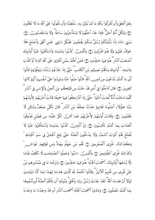 βθçΗ>÷ès? Ÿω $tΒ «!$# ’n?tã (#θä9θà)? βr&uρ $YΖ≈sÜù=ß™ ÏµÎ/ öΑÍi”t∴ãƒ óΟs9 $tΒ «!$$Î/ (#θä.Îô³è@ βr&uρ Èd,y⇔ø9$# ÎötóÎ/
t s                                 s

∩⊂⊆∪ χθãΒÏ‰)tGó¡o„ Ÿωuρ ( πtã$y™ βρãÅzù'tGó¡o„ ω öΝßγè=y_r& u!%y` #sŒÎ*sù ( ×≅y_r& >π¨Βé& Èe≅ä3Ï9uρ ∩⊂⊂∪
     š     ø              Z      t              Ÿ

ξsù yxn=¹r&uρ ’s+¨?$# Çyϑsù   ÉL≈tƒ#u ö/ä3ø‹n=tæ tβθÁà)tƒ öΝä3ΖÏiΒ ×≅ß™â‘ öΝä3¨ΖtÏ?ù'tƒ $¨ΒÎ) tΠyŠ#u ûÍ_t6≈tƒ
Ÿ       ô     4

y7Í×¯≈s9ρé& !$pκ÷]ã #ρçy9õ3tFó™$#uρ $uΖG≈tƒ$t↔Î/ #θç/¤‹x. šÏ%©!$#uρ ∩⊂∈∪ tβθçΡt“øts† öΝèδ Ÿωuρ öΝÍκön=tã ì∃öθyz
        '         t (                   Ï         (

>¤‹x. ÷ρr& $¹/É‹. «!$# ’n?ã 3“utIøù$# Ç£ϑΒ ÞΟn=øßr& ôyϑsù ∩⊂∉∪ tβρà$Î#≈yz $pκÏù öΝèδ ( Í‘$¨Ψ9$# Ü=≈ysô¹r&
z               x         t                Ï

(#þθä9$s% öΝåκtΞöθ©ùuθtGtƒ $uΖè=ß™â‘ öΝåκE!%y` #sŒÎ) ¨Lym ( É=≈tGÅ3ø9$# zÏiΒ Νåκâ:ÅÁtΡ öΝçλé;$oΨtƒ y7Í×¯≈s9'ρé& 4 ÿÏµÏG≈tƒ$t↔Î/
                                         øu           #

(#θçΡ%x. Νåκ¨Ξr& öΝÍκÅ¦àΡr& #’n?ã (#ρß‰κy−uρ $¨Ζã (#θ=|Ê (#θä9$s% ( «!$# ÂχρßŠ ÏΒ tβθããô‰s? óΟçGΨä. $tΒ tør&
         ö                       t      Í        t

( ‘$¨Ζ9$# ’Îû Ä§ΡM}$#uρ ÇdÉfø9$# ziΒ Νà6=ö6s% ÏΒ ôMn=yz ô‰s% 5ΟΒé& þ’Îû (#θè=äz÷Š$# tΑ$s% ∩⊂∠∪ tÌÏ≈x.
  Í                                  Ï    Î                       t

öΝßγ9s9ρT{ óΟγ1t÷zé& Ms9$s% $YèŠÏΗsd $pκÏù (#θà2u‘#¨Š$# #sŒÎ) #¨Lym ( $pκtJ÷zé& ôMuΖyè©9 ×π¨Βé& ôMn=yzyŠ $yϑ¯=ä.
             ß        ô

ω Å3≈s9ρ ×#÷èÅÊ 9e≅ä39 tΑ$s% ( Í‘$¨Ζ9$# zÏiΒ $Z÷èÅÊ $/#x‹tã öΝÍκÌE$t↔sù $tΡθ=|Êr& ÏIωàσ¯≈yδ $oΨ−/u‘
         u             Ï

(#θè%ρä‹ù 9≅ôÒsù ÏΒ $uΖøŠn=tã ö/ä3s9 šχ%x. $yϑsù óΟßγ1t÷zT{ óΟßγ9s9ρé& ôMs9$s%uρ ∩⊂∇∪ tβθßϑn=÷ès?
        s

ω $pκ]ã (#ρçy9õ3tFó™$#uρ $uΖG≈tƒ$t↔/ (#θç/¤‹. šÉ‹©9$# ¨βÎ) ∩⊂∪ tβθç7Å¡õ3s? óΟçGΨä. $yϑÎ/ z>#x‹yèø9$#
Ÿ    ÷t                      Ï      Î        x

4 ÅÞ$u‹Ïƒø:$# ÉdΟ™ ’Îû ã≅yϑpgø:$# ykÎ=ƒ 4®Lym sπ¨Ψyfø9$# tβθè=äzô‰tƒ Ÿωρ Ï!$Κ¡¡9$# Ü>≡uθö/r& öΝçλm; ßx−Gxè?
                 y                    t                                 u     u

4 :#uθxî ΟÎγ%öθsù ÏΒuρ ×Š$yγΒ Λyγy_ ÏiΒ Μçλm; ∩⊆⊃∪ tÏΒÌôfßϑø9$# “Ì“øgwΥ šÏ9≡x‹Ÿ2uρ
          ó Ï                 Ï t©

$²¡øtΡ ß#k=s3çΡ Ÿω ÏM≈ysÎ=≈¢Á9$# (#θè=Ïϑtãuρ (#θãΖtΒ#u šÏ%©!$#uρ ∩⊆⊇∪ ÏϑÎ=≈©à9$# “Ì“øgwΥ y7Ï9≡x‹x.uρ
           Ï                                                              t

ôiΒ ΝÏδ‘ρß‰¹ ’Îû $tΒ $uΖôãt“tΡuρ ∩⊆⊄∪ tβρà$#≈yz $pκÏù öΝèδ ( Ïπ¨Ζpgø:$# Ü=≈ptõ¾r& šÍ×¯≈s9'ρé& !$yγyèó™ãρ ωÎ)
   Ï    Í ß                                 Î

y“Ï‰tFöκs]9 $¨Ζ. $tΒuρ #x‹≈yγÏ9 $uΖ1y‰yδ “Ï%©!$# ¬! ß‰ôϑptø:$# (#θä9$s%uρ ( ã≈pκ÷ΞF{$# ãΝÍκÉJøtrB ÏΒ “ÌøgrB 9e≅Ïî
          Ï ä

$yδθßϑçGøOÍ‘ρé& èπ¨Ψyfø9# ãΝä3ù=? βr& (#ÿρßŠθçΡuρ ( Èd,ptø:$$Î/ $uΖÎn/u‘ ã≅ß™â‘ ôNu!%y` ô‰s)s9 ( ª!$# $uΖ1y‰yδ ÷βr& Iωöθs9
                        $       Ï

$tΡy‰ãρ $tΒ $tΡô‰`uρ ô‰% βr& ‘$¨Ζ9$# =≈ptõ¾r& Ïπ¨Ψgø:$# Ü=≈ptõ¾r& #“yŠ$tΡuρ ∩⊆⊂∪ tβθè=yϑ÷ès? óΟçGΨä. $yϑÎ/
     t u         y     s     Í       |            p
 