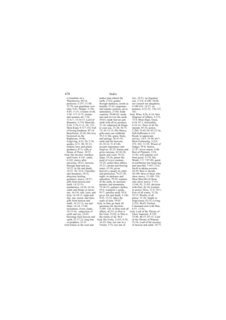 ìéè                                      ×²¼»¨
 ¿ Ù«¿®¼·¿² ±² ¿              ³¿µ»- ³¿² ·²¸»®·¬ ¬¸»          ¬©±ô ïêæëïå ²± ¾»¹±¬¬»²
 É¿¬½¸¬±©»®ô èçæïìå           »¿®¬¸ô îéæêîå ¹«·¼»-           -±²ô îæïïêå êæïððå ïðæêèå
 °®±¬»½¬±®ô îæîëéå íæïëðå     ¬¸®±«¹¸ ¼¿®µ²»--ô ©·²¼- ¿- ²±® ½±²-±®¬ ²±® ¼¿«¹¸¬»®-ô
 îîæéèå -»¬- ¹«¿®¼·¿²- ±ª»®   ¸»®¿´¼-ô îéæêíå ±®·¹·²¿¬»-     êæïððóïðïå ïêæëéå ²±
 ³¿²ô êæêïå Ø»´°»®ô íæïëðå    ¿²¼ ®»°»¿¬- ½®»¿¬·±²ô ¹·ª»-    °¿®¬²»®-ô êæîîóîíô ïíêóïíéô
 ìæìëå ïïæëïå Ý®»¿¬±® ±º ¿´´ô -«-¬»²¿²½»ô îéæêìå º»»¼-       ïêí
 îæîçô ïïéå êæéíå ½®»¿¬»-     ½®»¿¬·±²ô îçæêðóêîå -»²¼- Ù±¼ô É·-»ô ìæîêå êæïèå ¾»-¬
 ¿²¼ -«-¬¿·²- ¿´´ô éæëìå      ®¿·² ¿²¼ ®»ª·ª»- ¬¸» »¿®¬¸ô    Ü·-°±-»® ±º ßºº¿·®-ô íæïéíå
 ïïæêóéå ïíæïêóïéå Ô±®¼ ±º    îçæêíå ³¿¼» ¸»¿ª»² ¿²¼         éíæçå Ó±-¬ Ø·¹¸ô Ù®»¿¬ô
 Þ±«²¬·»-ô íæïéìå Ó»®½·º«´ô   »¿®¬¸ ©·¬¸ ¿´´ ·¬- °®±¼«½»ô    ìæíìå èéæïå ×®®»-·-¬·¾´»ô
 êæîêå ëæéìå êæïîô ëìô ïííå   íïæïðå -«¾¶»½¬»¼ ¿´´ ¬¸·²¹-    êæïèô êïå Ü±»® ±º ¿´´ Ø»
 Ó±-¬ Õ·²¼ô çæïïéóïïèå Ú«´´ ¬± §±«® «-»ô íïæîðå íêæéïó       ·²¬»²¼-ô èëæïêå °±©»®ô
 ±º ´±ª·²¹óµ·²¼²»--ò èëæïìå   éíå ìëæïîóïíå Ø·- Ó»®½§ô       îæîèìå ëíæìîóëìå èëæïîóïêå
 Þ»²»º·½»²¬ô ëîæîèå Ø·- ´±ª» ¹·º¬- ²±²» ½¿² ©·¬¸¸±´¼ô        Í»´ºóÍ«ºº·½·»²¬ô êæïííå
 ¾»-¬±©»¼ ±² ¬¸»              íëæîóíå ´·º»ô ¹®¿·²ô º®«·¬-ô   Î»¿¼§ ¬± ¿°°®»½·¿¬»
 Î·¹¸¬»±«-ô ïçæçêå            ¿²¼ -°®·²¹-ô íêæííóíëå         -»®ª·½»ô ïìæëå íëæíðå êìæéô
 Ú±®¹·ª·²¹ô ìæîëô îêå ëæéìå   »¿®¬¸ ¿²¼ ¬¸» ¸»¿ª»²-ô         Ó±-¬ Ú±®¾»¿®·²¹ô îæîîëô
 ¹«·¼»-ô êæéïô èèå çîæïîå     ìïæïðóïîå ëïæìéóìèå            îíëô îêíå íæïëëå É·-»-¬ ±º
 ±®¼¿·²- ´¿©- ¿²¼ ¹®¿²¬-      ¿½½»°¬- ®»°»²¬¿²½» ¿²¼         Ö«¼¹»-ô çëæèå Ö«-¬·½»ô
 ¹«·¼¿²½»ô èéæíå ½¿´´- ¬±     º±®¹·ª»-ô ìîæîëå ´·-¬»²- ¿²¼ îïæìéå ²»ª»® «²¶«-¬ô ìæìðå
 Ø±³» ±º Ð»¿½»ò ïðæîë         ¹·ª»- ·²½®»¿-»ô ìîæîêóîèå      Þ»-¬ ±º Ð´¿²²»®-ô íæëìô
Ù±¼ô Ø·- º¿ª±«®-æ Ù¿®¼»²-     °»¿®´- ¿²¼ ½±®¿´ô ëëæîîå       ïíæìîå ©·´´ -»°¿®¿¬» »ª·´
 ¿²¼ Ú®«·¬-ô êæïìïå ½¿¬¬´»ô   -¸·°-ô ëëæîìå ¹®¿²¬- ¬¸»       º®±³ ¹±±¼ô íæïéçå Ø·-
 êæïìîå ³»®½§ ¿º¬»®           ²»»¼ ±º »ª»®§ ½®»¿¬«®»ô        É®¿¬¸ô ïæéå éæçéóççå ¯«·½µ
 ¿¼ª»®-·¬§ô ïðæîïå ¬®¿ª»®-»   ëëæîçô -»¬¬´»- ¬¸»·® ¿ºº¿·®-ô  ·² ®»¬®·¾«¬·±²ô ¾«¬ º±®¹·ª·²¹
 ¬¸®±«¹¸ ´¿²¼ ¿²¼ -»¿ô        ëëæíïå -¬®»¿³ ¿²¼ º´±©·²¹      ¿²¼ ³»®½·º«´ô éæïêéå ïíæêå
 ïðæîîô ·² ´·º» ¿²¼ ¼»¿¬¸ô    ©¿¬»®ô êéæíðå ¹·ª»²            Í©·º¬ ·² ¬¿µ·²¹ ¿½½±«²¬ô
 ïðæíïô ëêå îîæêå Ý¸»®·-¸»®   ¸»¿ª»²Ž- ½¿²±°§ ·¬- ±®¼»®      îìæíçå Þ»-¬ ¬± ¼»½·¼»ô
 ¿²¼ Í«-¬¿·²»®ô ïðæíîô        ¿²¼ °»®º»½¬·±²ô éçæîéóîèå      ïðæïðçå Þ»-¬ ±º ¬¸±-» ©¸±
 ¼·®»½¬·±²ô ¸»¿´·²¹ô          ²·¹¸¬ô ·¬- ¼¿®µ²»-- ¿²¼        -¸±© ³»®½§ô ïíæïðçô ïïèå
 ¹«·¼¿²½»ô ³»®½§ô ïðæëéå      -°´»²¼±«®ô éçæîçå »¨°¿²-»      Ó±-¬ Ó»®½·º«´ ±º ¬¸±-»
 ¹·º¬- º®±³ ¸»¿ª»² ¿²¼        ±º ¬¸» »¿®¬¸ô ·¬- ³±·-¬«®»     ©¸± -¸±© ³»®½§ô éæïëïå
 »¿®¬¸ò ïìæíîóííå             °¿-¬«®»ô ¿²¼ ³±«²¬¿·²-ô        ïîæêìô çîå îïæèíå ¼»½·-·±²
 ²«³¾»®´»--ô ïìæíìå ïêæïèå    éçæíðóííå ±®°¸¿²Ž- -¸»´¬»®ô    ©·¬¸ Ø·³ô ìîæïðå Û¨¿´¬»¼
 ½¿¬¬´» ¿²¼ ¬¸·²¹- §» µ²±©    çíæêå ©¿²¼»®»®Ž- ¹«·¼»ô        ·² °±©»®ô É·-»ô íïæçå íçæïå
 ²±¬ô ïêæëóèå ®¿·²ô ½±®²ô ¿²¼ çíæéå -¿¬·-º·»- ²»»¼ô çíæèå    Ú®»» ±º ¿´´ ©¿²¬-ô íïæîêå
 º®«·¬ô ïêæïðóïïå ²·¹¸¬ ¿²¼   ¹·ª»- ´·º» ¿²¼ ¼»¿¬¸ô íæïëêå íëæïëå É±®¬¸§ ±º ¿´´
 ¼¿§ô -«²ô ³±±²ô ¿²¼ -¬¿®-ô   ìæçëå ïëæîíå ¬¿µ»- ¬¸»         °®¿·-»ô íïæîêå ß³°´» ·²
 ¹·º¬- º®±³ ¸»¿ª»² ¿²¼        -±«´- ±º ³»²ô íçæìî            º±®¹·ª»²»--ô êíæíîå Ô·ª·²¹ô
 »¿®¬¸ô ïêæïîóïíå -»¿ ¿²¼    Ù±¼ô ¬± Ø·³ ¹± ¾¿½µ ¿´´         îæîëëå ìðæêëå Û¬»®²¿´ô
 -¸·°-ô ïêæïìå ïéæêêå         ¯«»-¬·±²- º±® ¼»½·-·±²ô        Ý±³³¿²¼ ®»-¬- ©·¬¸ Ø·³ô
 ³±«²¬¿·²-ô ®·ª»®-ô ®±¿¼-ô    íæïðçô ïîèå ¬± Ø·³ ¬»²¼ ¿´´ êæëéå ïíæìïå
 ïêæïëóïêå -«¾¶»½¬·±² ±º      ¿ºº¿·®-ô ìîæëíå ¬± Ø·³ ·-     Ù±¼ô Ô±®¼ ±º ¬¸» Ì¸®±²» ±º
 »¿®¬¸ ¿²¼ -»¿ô îîæêëå        ¬¸» Ù±¿´ô ëíæìîå ¬± Ø·³ ·-     Ù´±®§ Í«°®»³»ô çæïîçå
 ¾´»--·²¹- º±®³ ¸»¿ª»² ¿²¼    ¬¸» ®»¬«®² ±º ¿´´ô çêæè        îíæèêå ìðæïëå èëæïëå Ô±®¼
 »¿®¬¸ô îíæïéóîîå ´±²¹ ´·²» Ù±¼ô Ø·- Ë²·¬§ô îæïêíå êæïçå     ±º ¬¸» Ì¸®±²» ±º Ø±²±«®ô
 ±º °®±°¸»¬-ô îíæîí           ïêæîîå Ñ²»ô ²±¬ ±²» ·² ¿       îíæïêå Ô±®¼ ±º ¬¸» ³§-¬»®§
Ù±¼ ´·-¬»²- ¬± ¬¸» -±«´ ¿²¼   Ì®·²·¬§ô ëæéîå ²±® ±²» ±º      ±º ¸»¿ª»² ¿²¼ »¿®¬¸ô ïêæééå
 