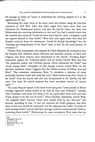 Quran and Orientalist; Karya Muhammad Mohar Ali | PDF