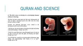 Quran and science | PPTX