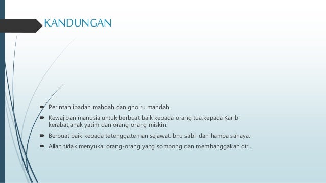 Qur An Hadits Qur An Hadits