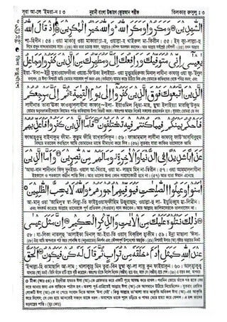 পবিত্র কোরআন শরীফ PARA 3 বাংলা কোরআন (Bangla Quran) আল-কুরআন