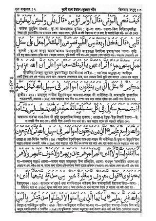 পবিত্র কোরআন শরীফ PARA 3 বাংলা কোরআন (Bangla Quran) আল-কুরআন