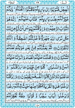 Quran para 1 for Kindle 