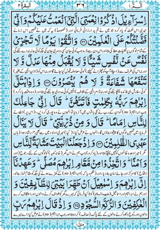 Quran para 1 for Kindle 