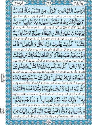 Quran para 13 for Kindle