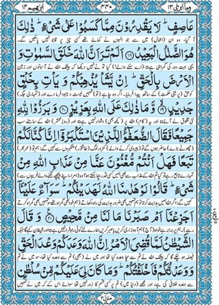 Quran para 13 for Kindle