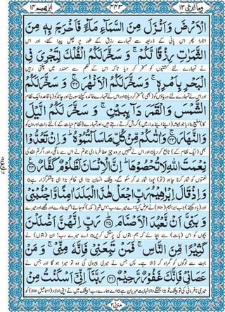 Quran para 13 for Kindle