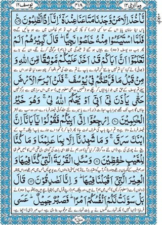 Quran para 13 for Kindle
