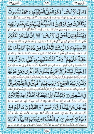 Quran para 25 for Kindle