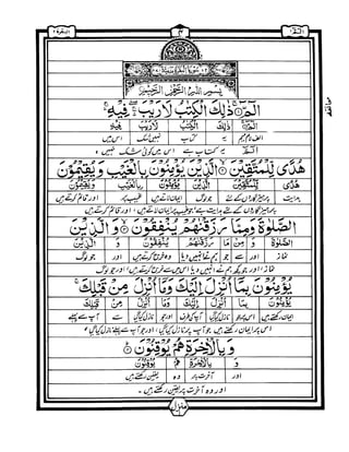 Quran+wordbyword+urdu+translation+para01