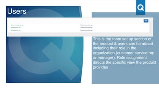 In this view, the Complaints & Issues
are categorized by source of the
discovery (e.g. facebook) with a
daily & cumulative tracking of the
data
Channel Insights
 