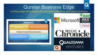 Qurater Business Edge
Leading edge technologies for increased efficiency and responsiveness
 