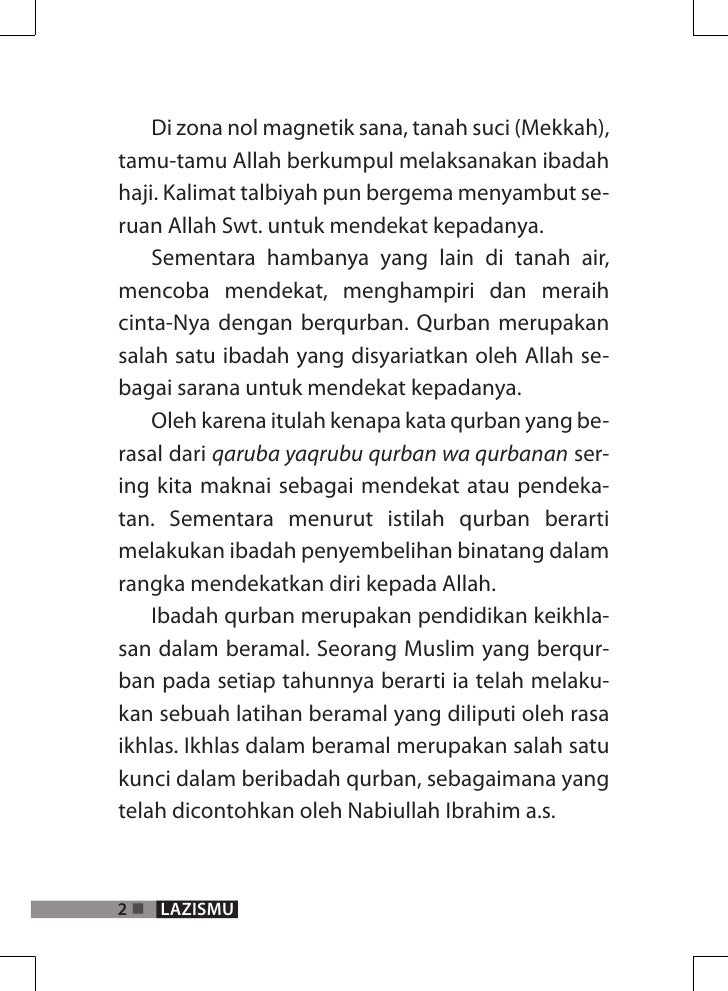 Panduan ibadah qurban dan aqiqah