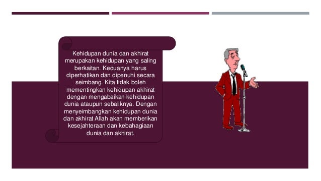 Qurdits Kelas 8 Semester 2 Keseimbangan Dunia Akhirat