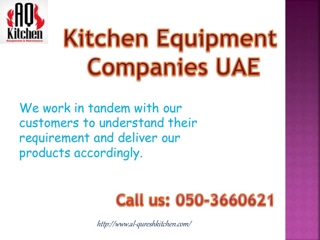 Hotel Equipment Suppliers in UAE Al Quresh Kitchen Equipment