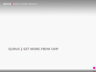 QURUS | GET MORE FROM CHIP
 