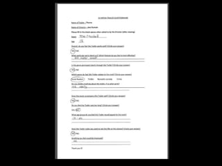 Questionnaires 