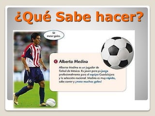 ¿Qué Sabe hacer?
 