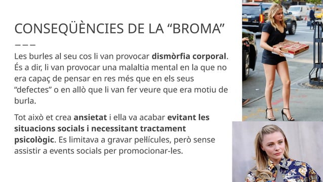QUÈ ÉS BROMA I QUÈ NO (presentación para trabajar la diferencia entre ...