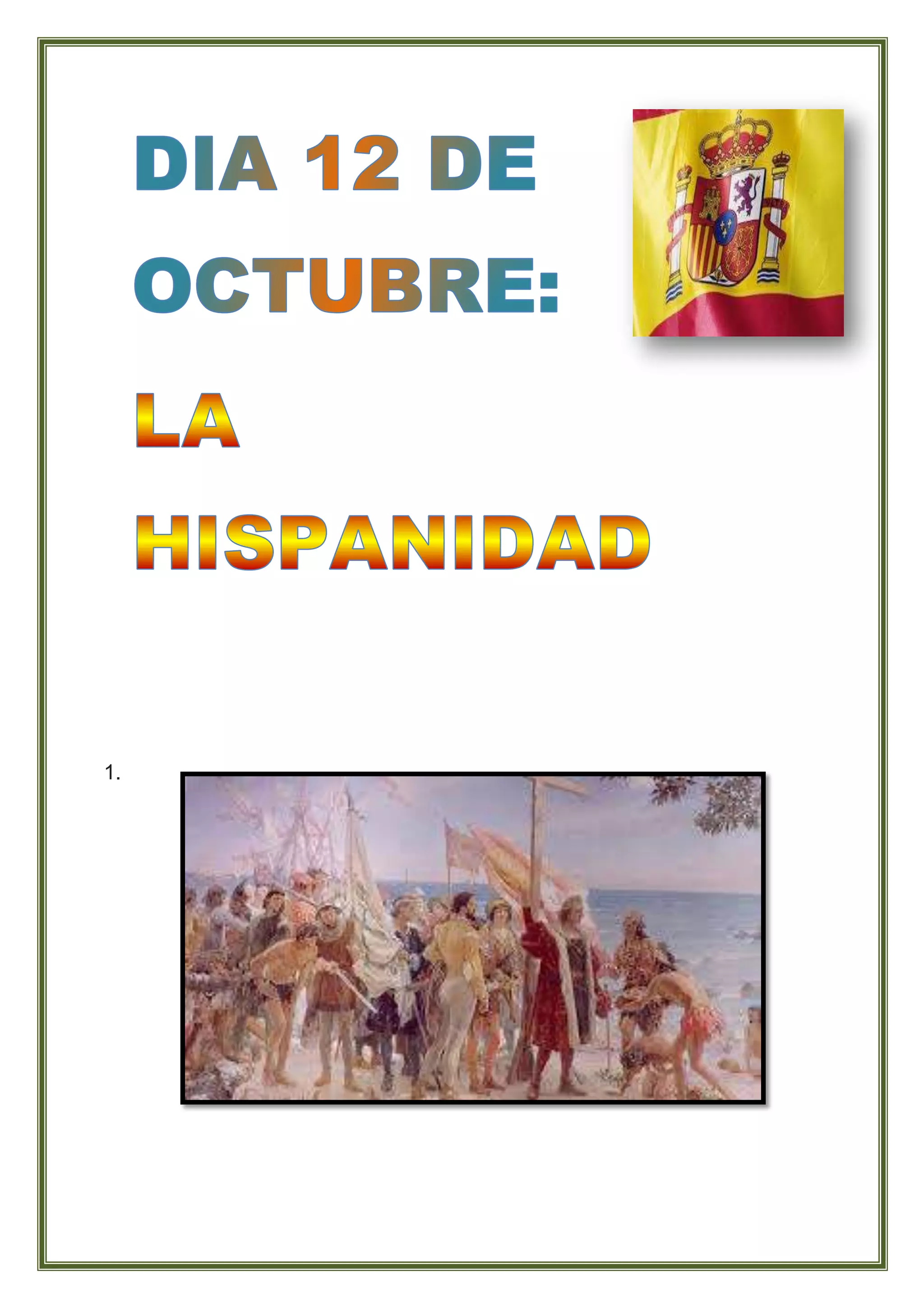 Qué se celebra el 12 de octubre | PDF