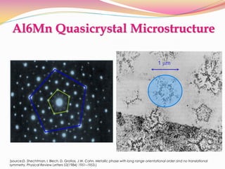 An Introduction to QUASICRYSTALS, by Mr.Govahi | PDF