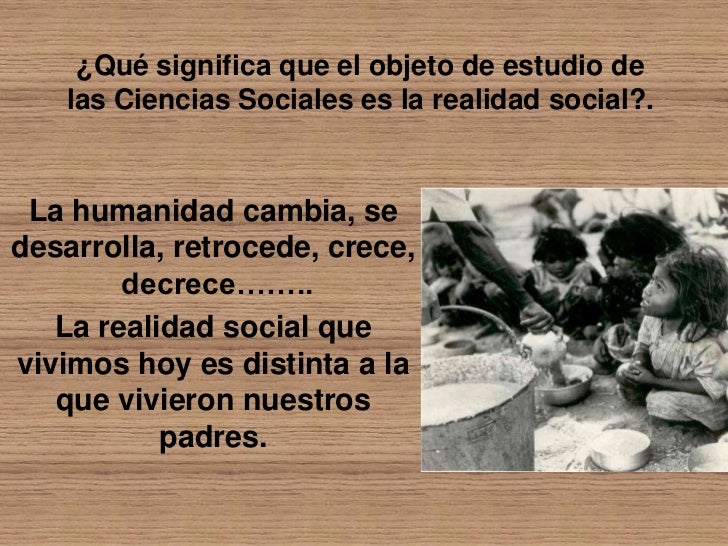 Qué significa que el objeto de estudio