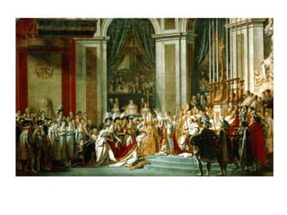 Consagració de l’emperador Napoleó I i coronació de l’emperadriu Josefina, 
de Jacques-Louis David 
 
