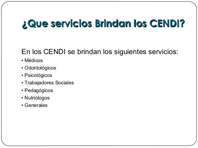 Qué son los centros de desarrollo infantil