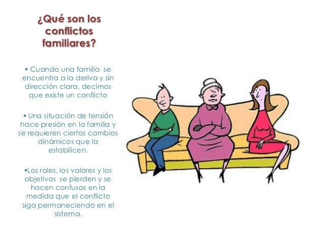 Resultado de imagen para resolucion de conflictos familiares